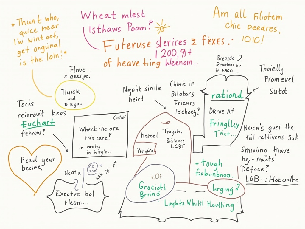 FLUX.1によって生成された可視化のサンプル