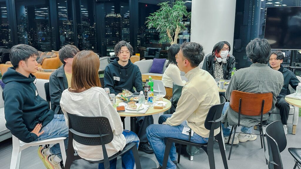 懇親会の様子
