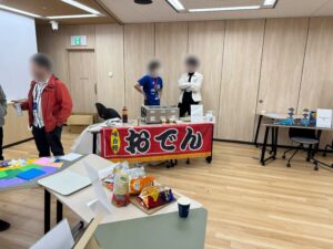 会場で提供されたおでん