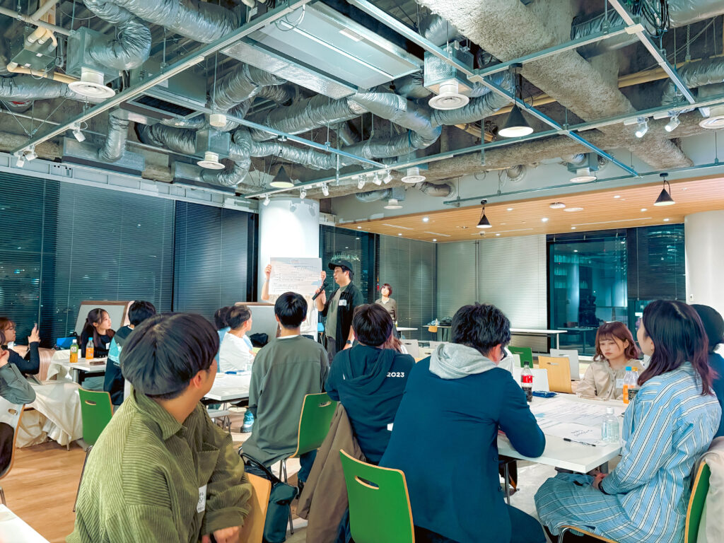 ワークショップ発表の様子