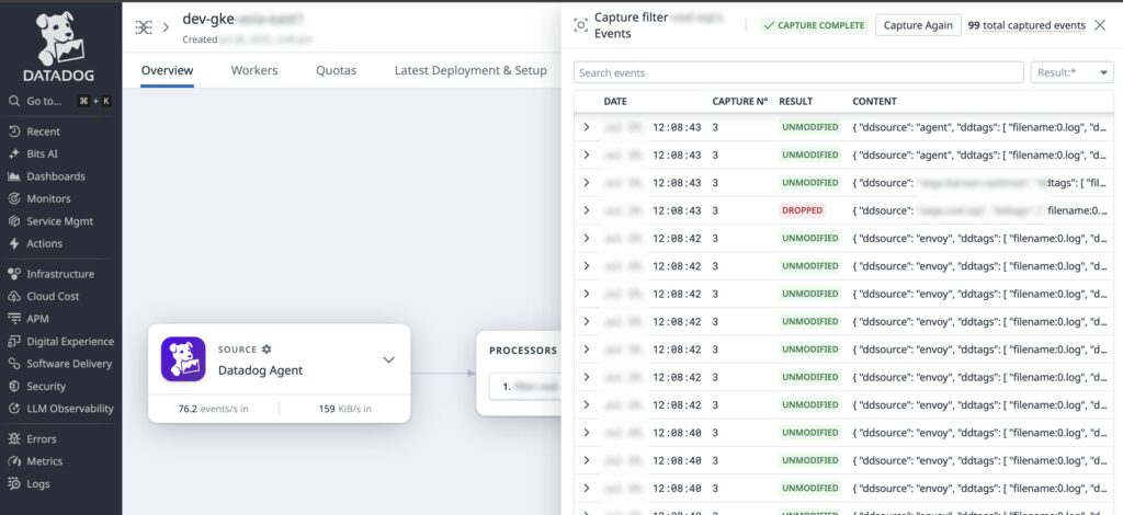 ライブキャプチャ