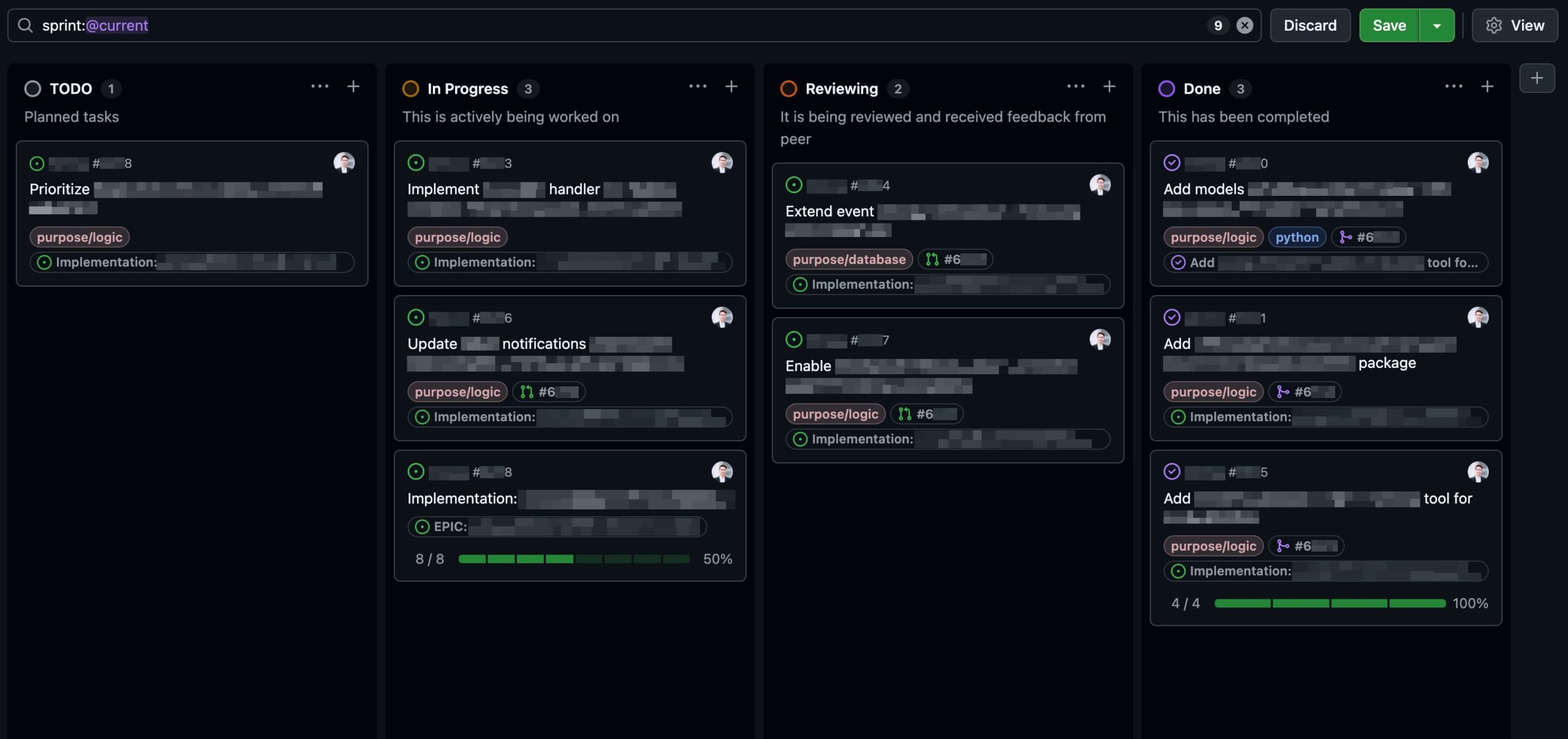 project-board-progress-tracking