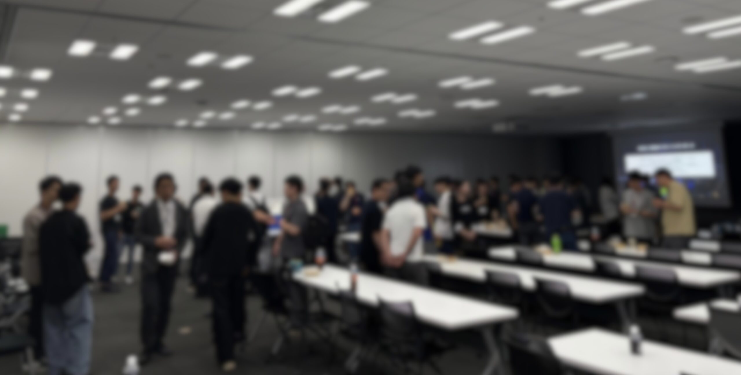 懇親会の様子